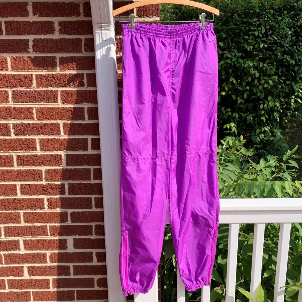 Nike Vintage 90's Jogger Purple Pants Medium